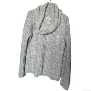 Tatuum Grey Knit Cowl Neck Sweater L
